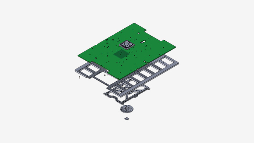 开始生产线针、2D MEMS 探针卡